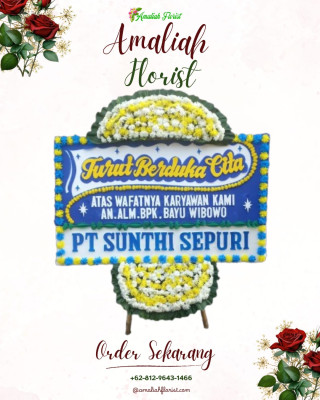 Papan Bunga Duka di Sukawarna