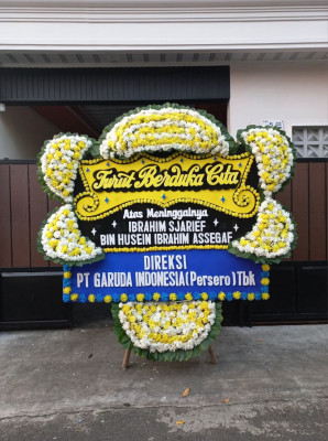 Papan Bunga Duka di Sukawarna